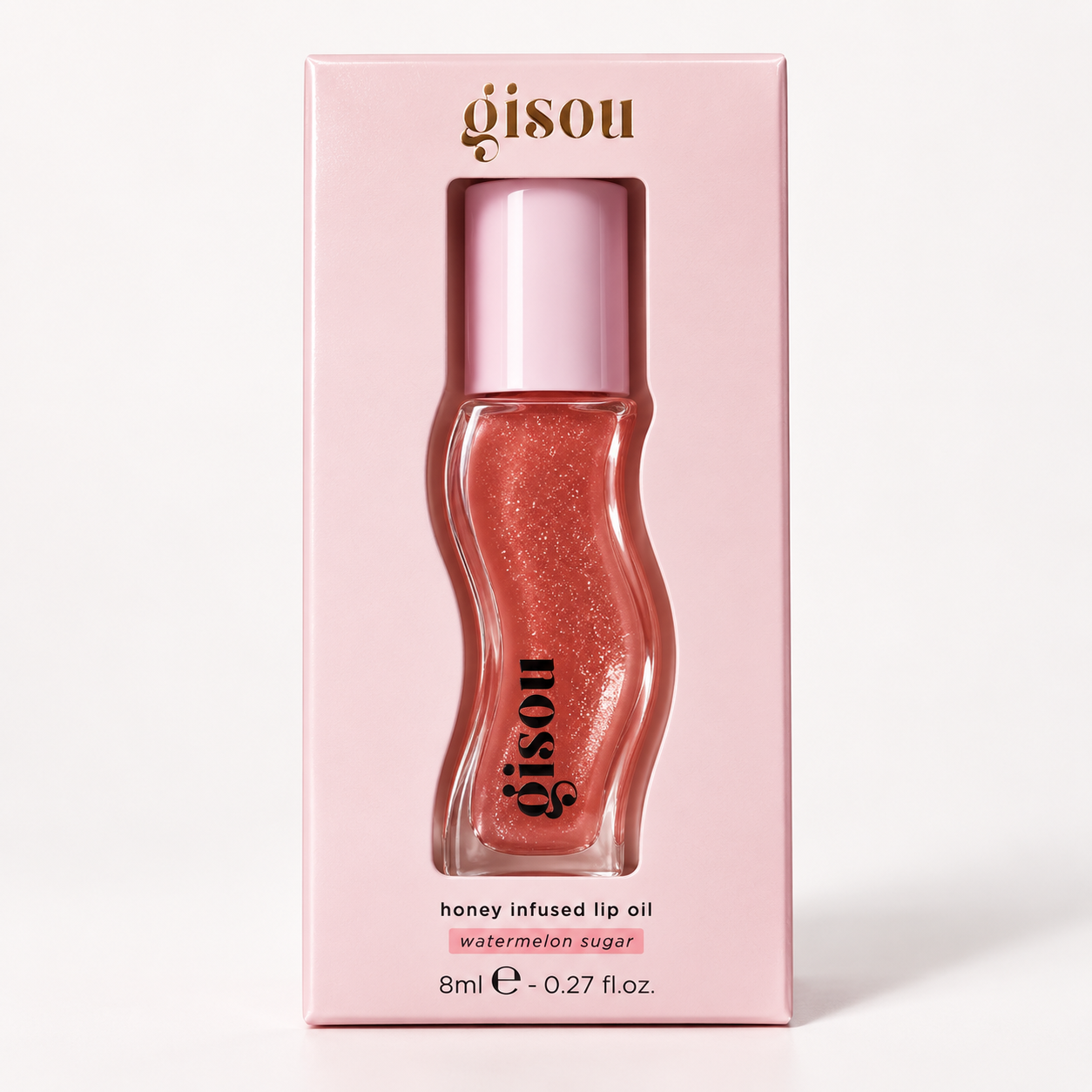 Gisou Honey Infused Lip Oil – Watermelon Sugar 8ml