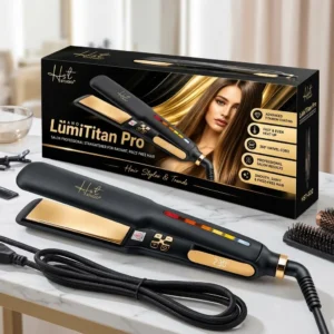 HST Studio Nano LumiTitan Pro Hair Straightener (Model HST-302)[cite 1.1.1, 1.1.4]