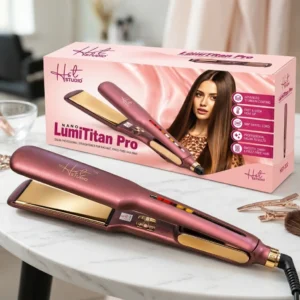 HST Studio Nano LumiTitan Pro Salon Professional Hair Straightener (Model: HST-302)