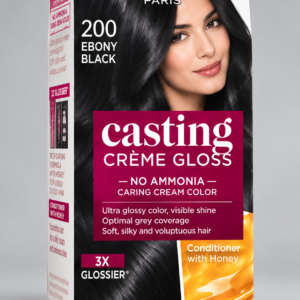 Loreal Paris Casting Creme Gloss – 200 Ebony Black