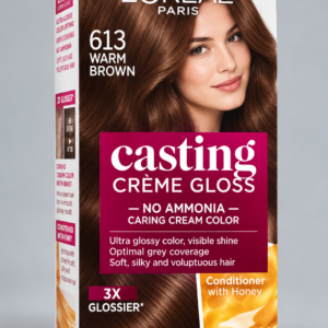 L’Oréal Paris Casting Crème Gloss – 613 Warm Brown
