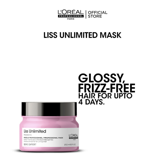 Loreal Professionnel Serie Expert Liss Unlimited Pro-Keratin Hair Mask – 250ml