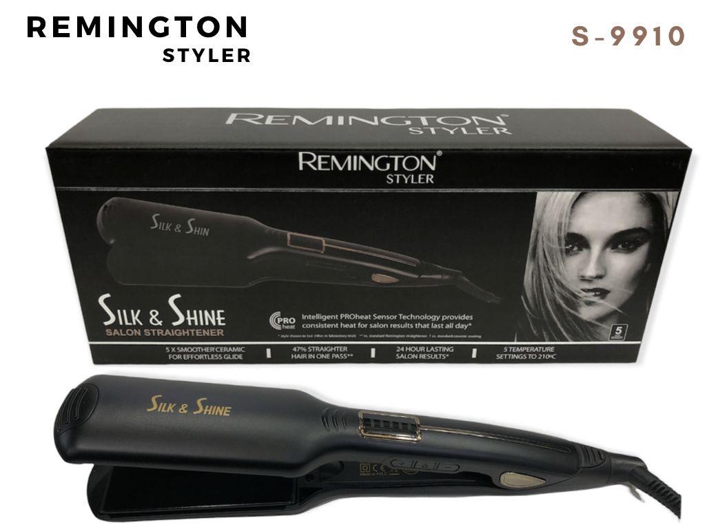 Remington S-9910 Silk & Shine Salon Hair Straightener