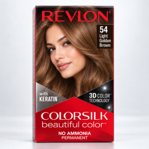 Revlon ColorSilk Beautiful Color Permanent Hair Color – 54 Light Golden Brown