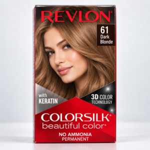 Revlon ColorSilk Beautiful Color Permanent Hair Color – 61 Dark Blonde
