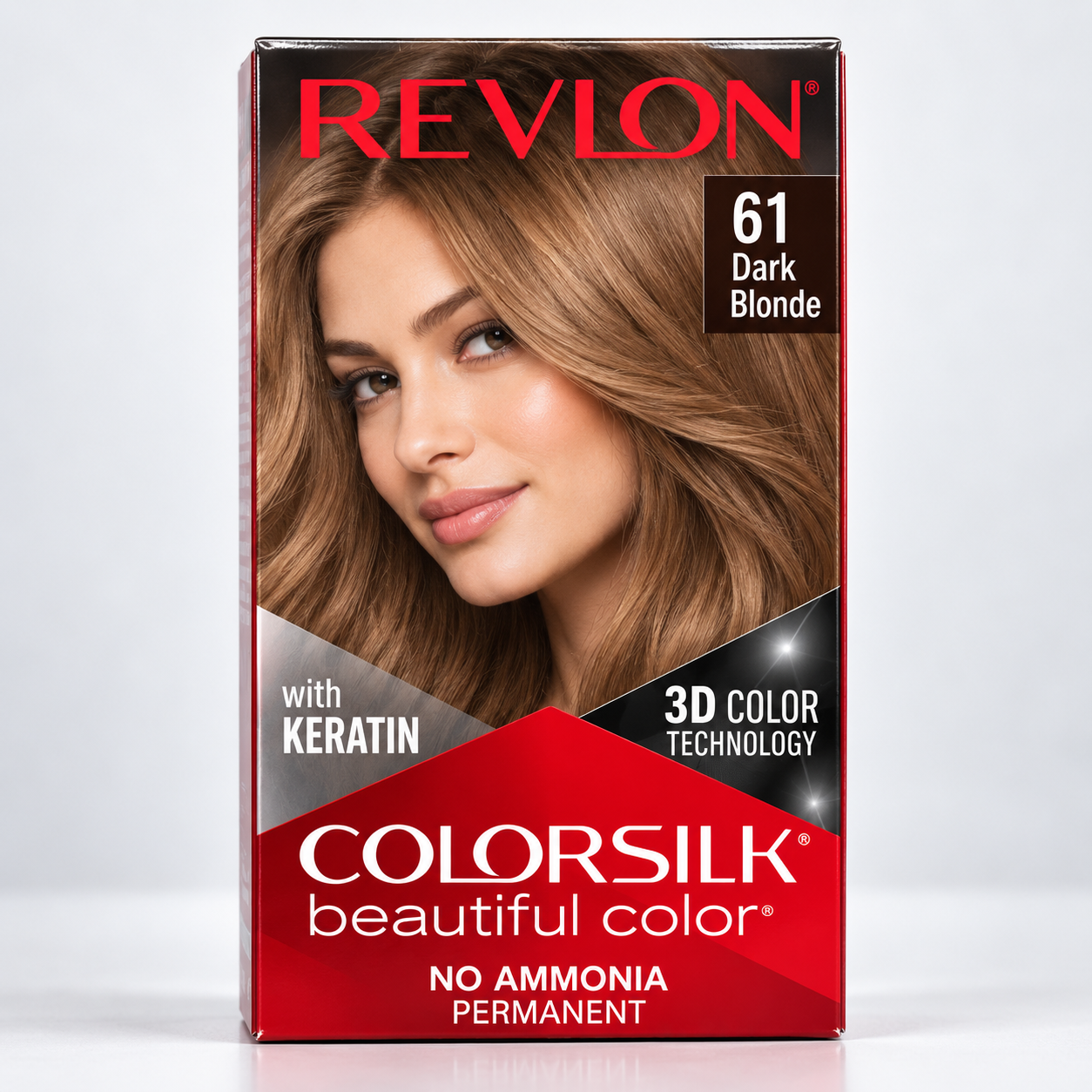 Revlon ColorSilk Beautiful Color Permanent Hair Color – 61 Dark Blonde