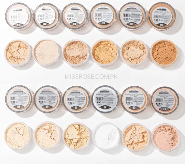 Miss Rose Luxury Rose Gold Matte Setting Powder