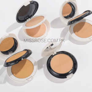 Miss Rose Black & White Two-Tone compact Powder