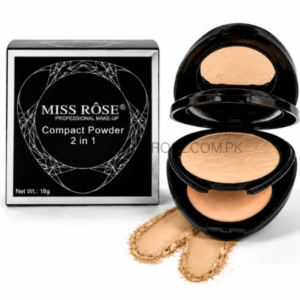 Miss Rose Bright Black Triangle Double Layer Powder