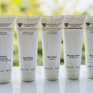 Johnson White Cosmetics Complete 5-Piece Facial Kit for Demanding Skin (5 x 200ml)